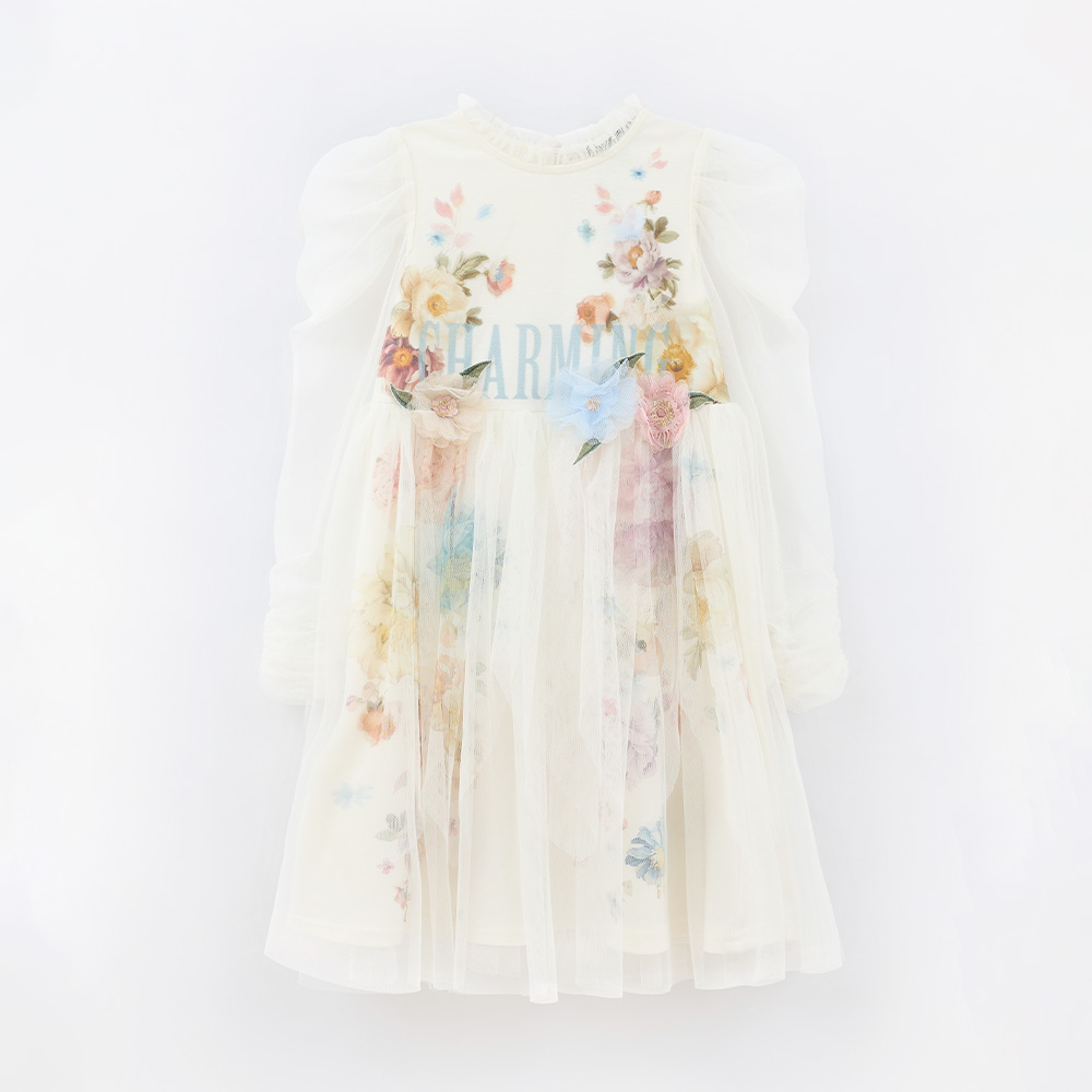 Платье «Акварель карусели»