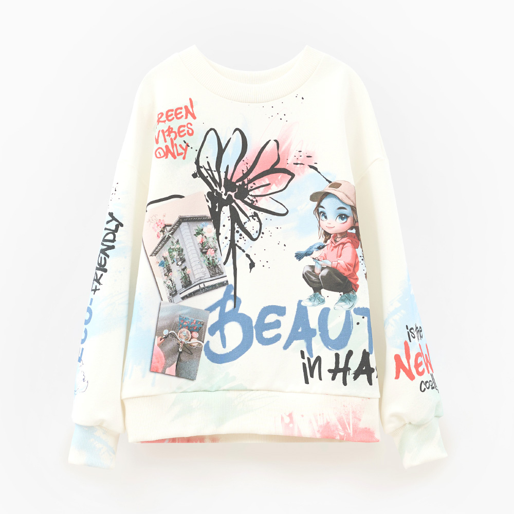 Джемпер «Уличный арт»