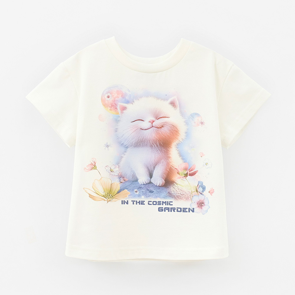 Футболка белая «Космическая нежность»