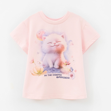 Футболка розовая «Космическая нежность»