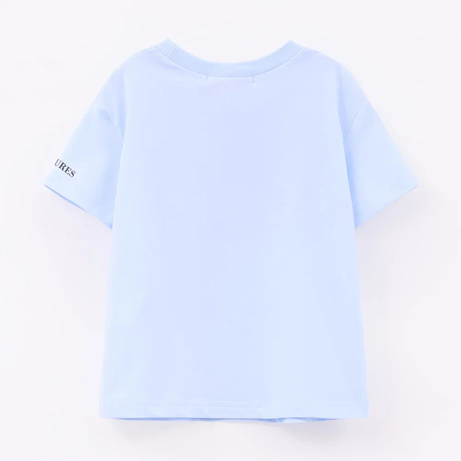 Голубая футболка для девочки купить