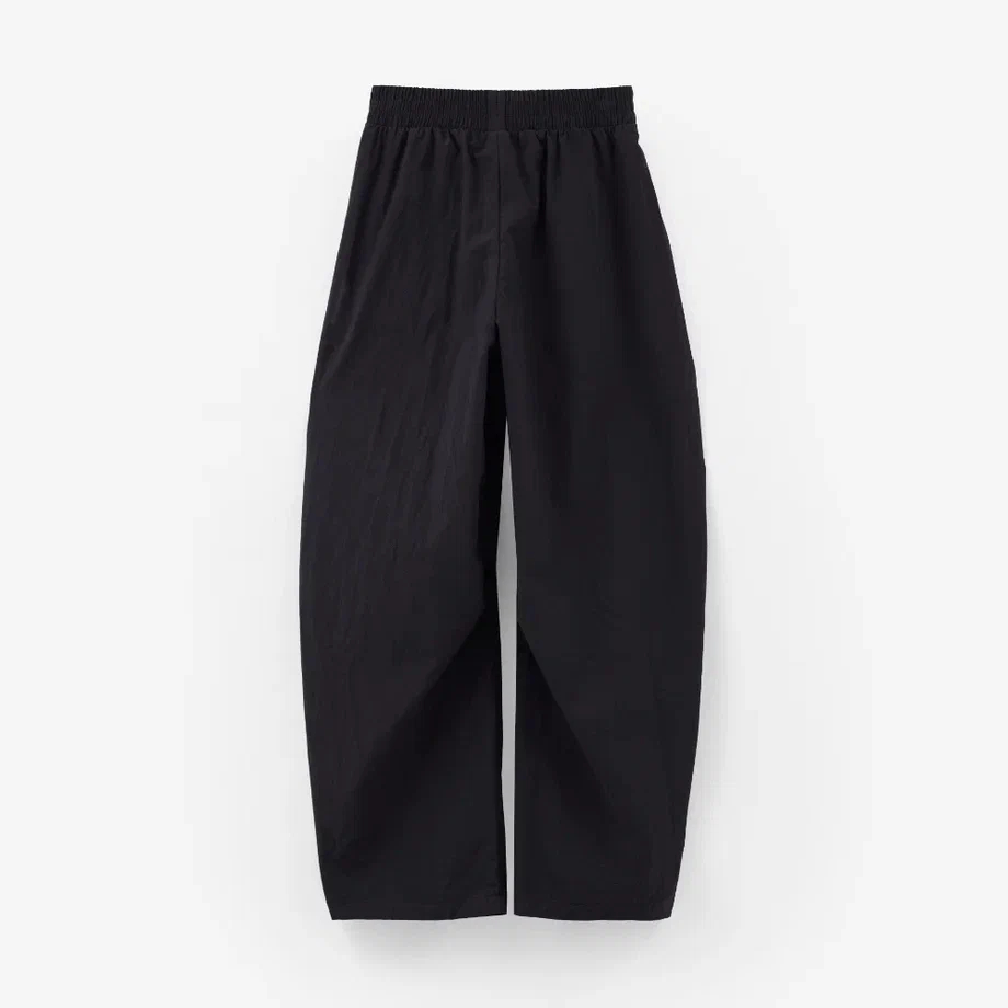 Чёрные объемные брюки для девочки купить