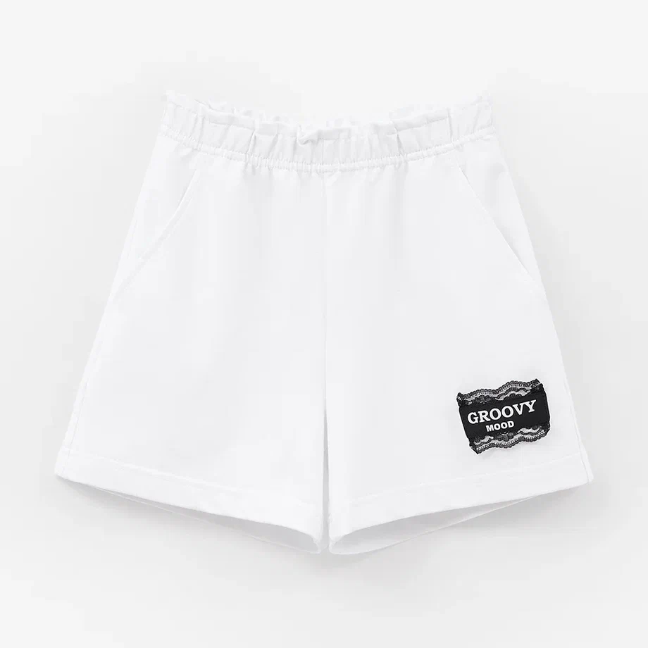 Белые шорты для девочки