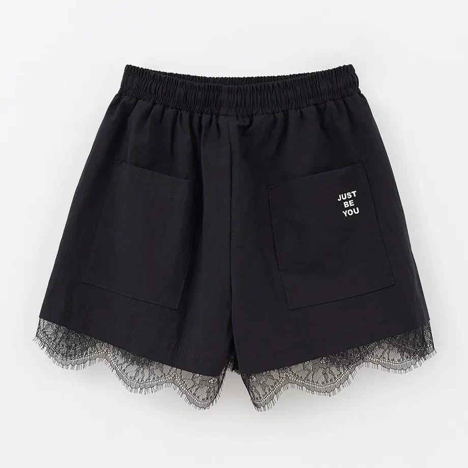 Черные шорты-боксёры для девочки купить