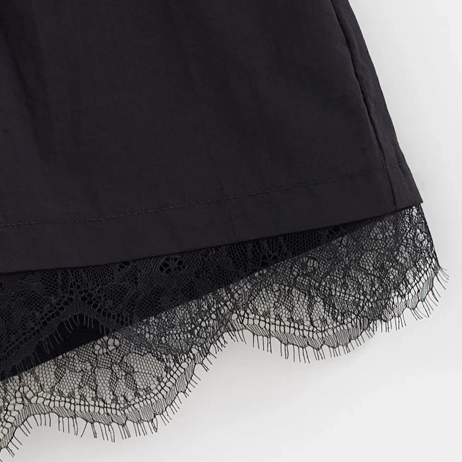 Черные шорты-боксёры для девочки фото