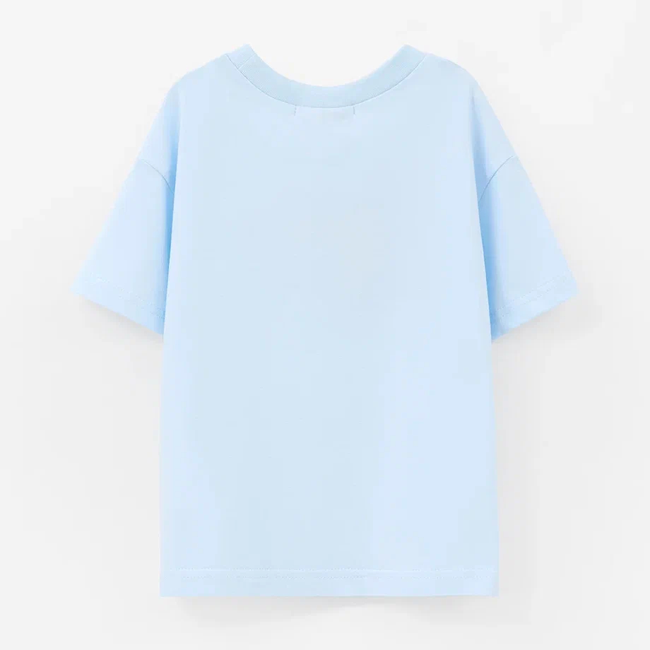 Голубая футболка для мальчика купить