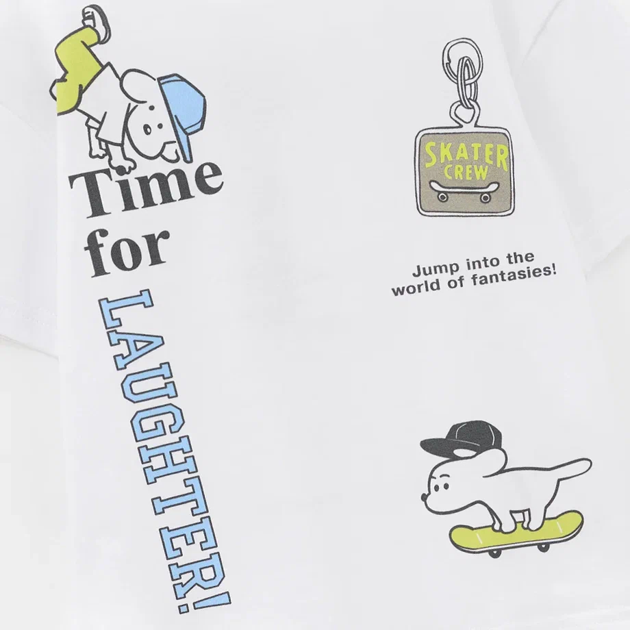 Белая футболка для мальчика фото