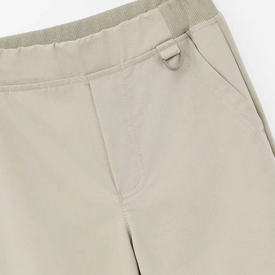 Брюки-парашюты для мальчика с браш-эффектом фото