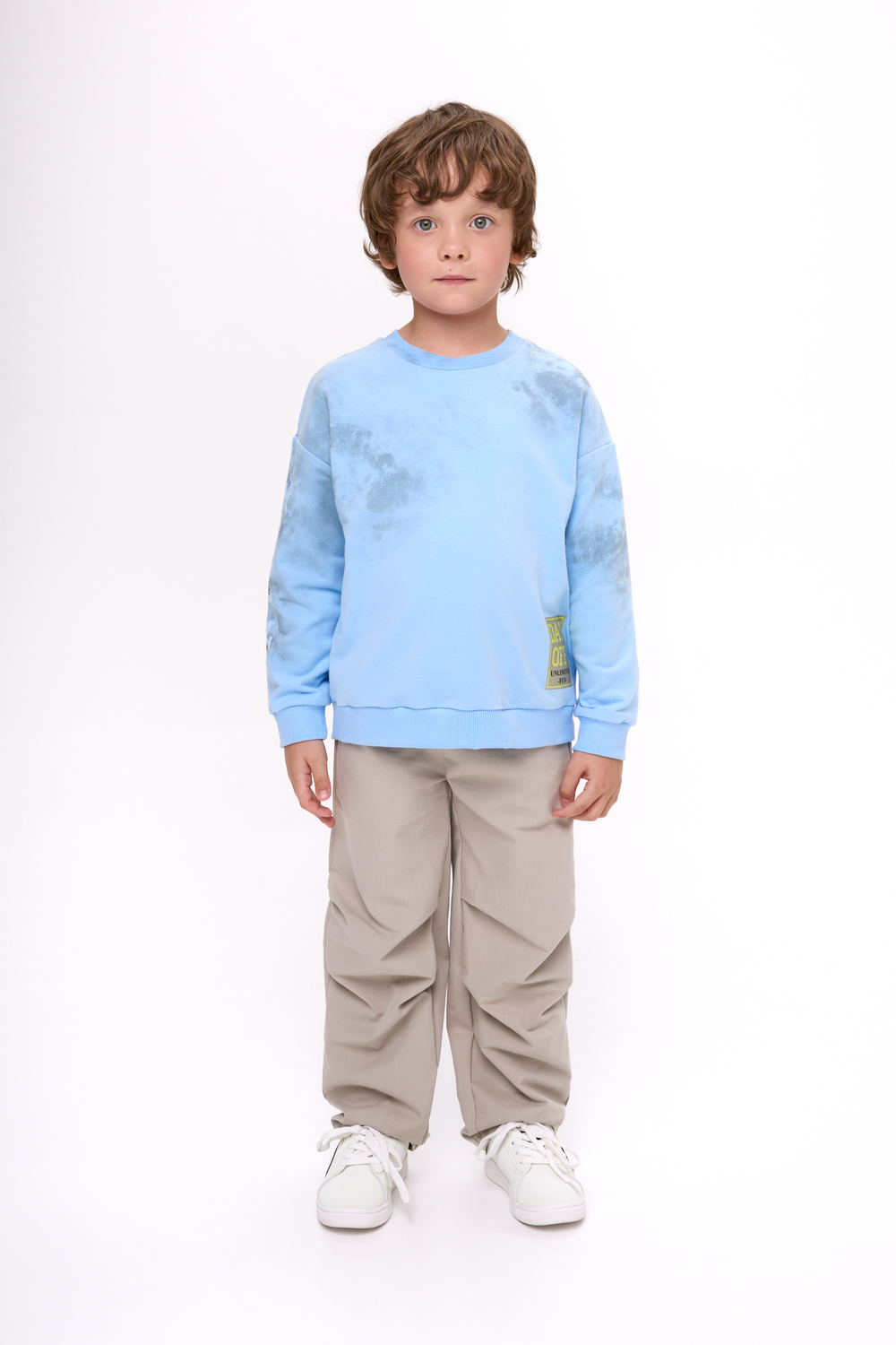 Свитшот с браш-эффектом для мальчика куить в Иваново