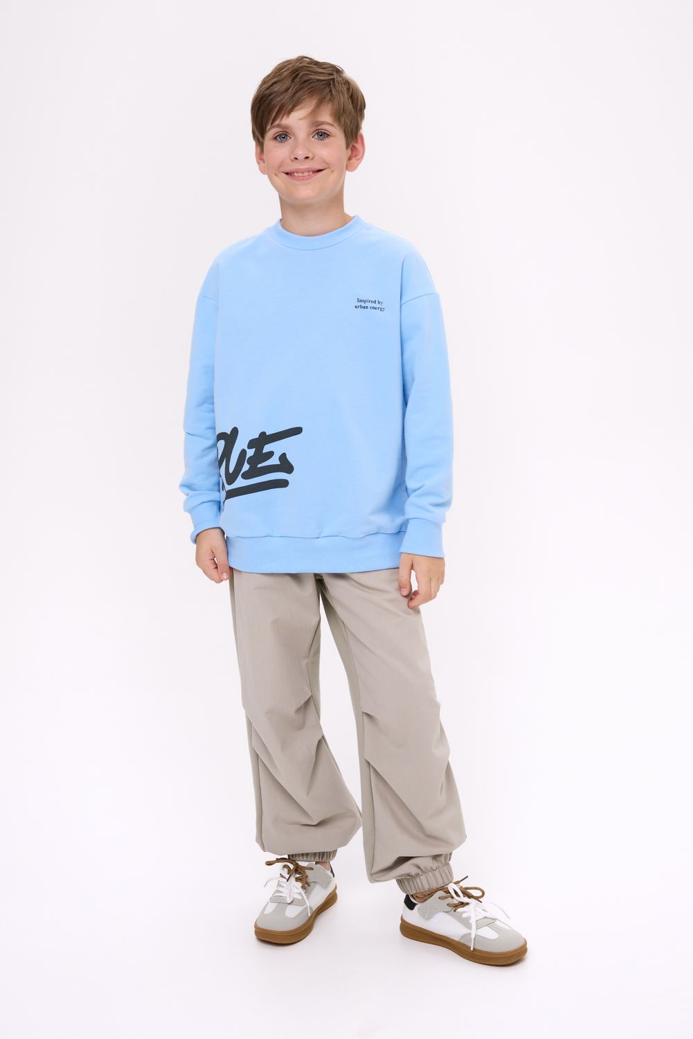 Голубой свитшот для мальчика куить в Иваново