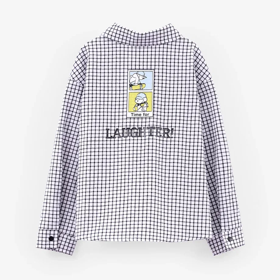 Рубашка в клетку для мальчика купить