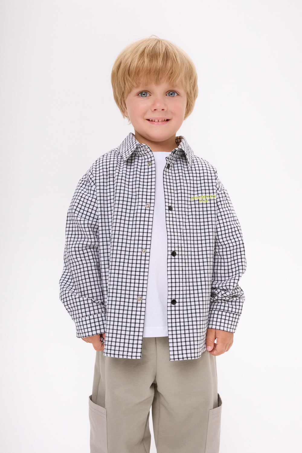 Рубашка в клетку для мальчика куить в Иваново