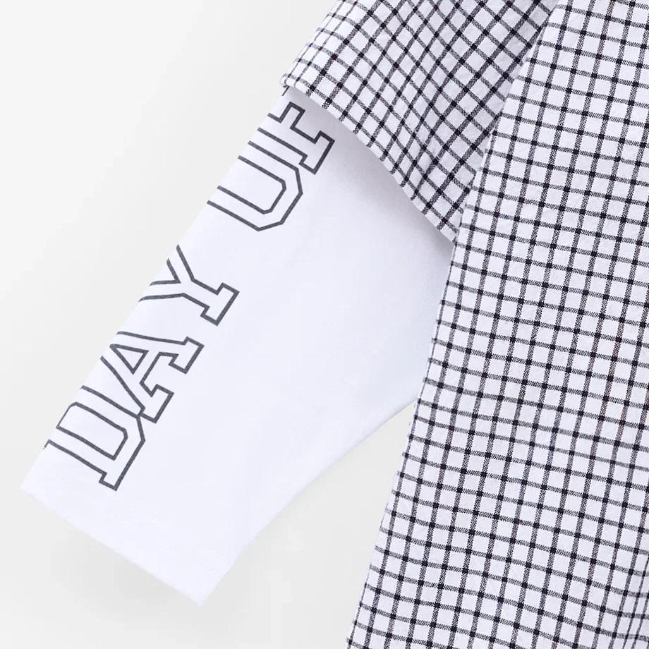 Многослойная рубашка для мальчика фото