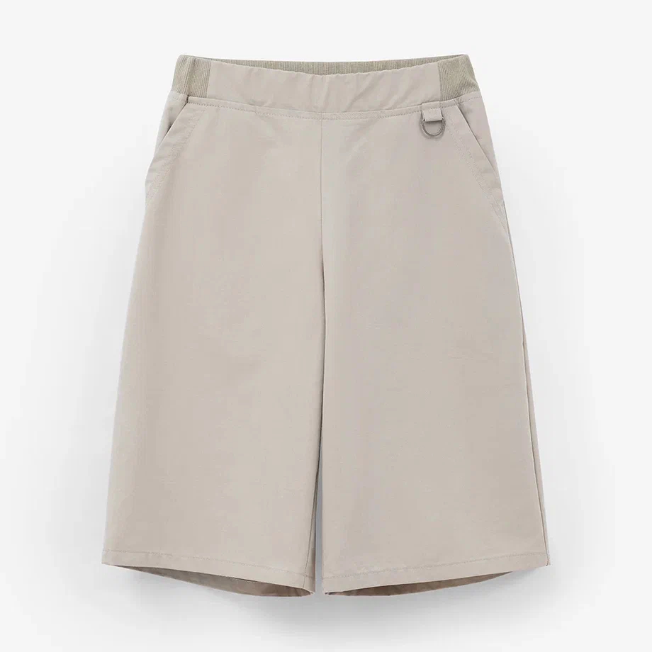 Бежевые удлиненные шорты для мальчика