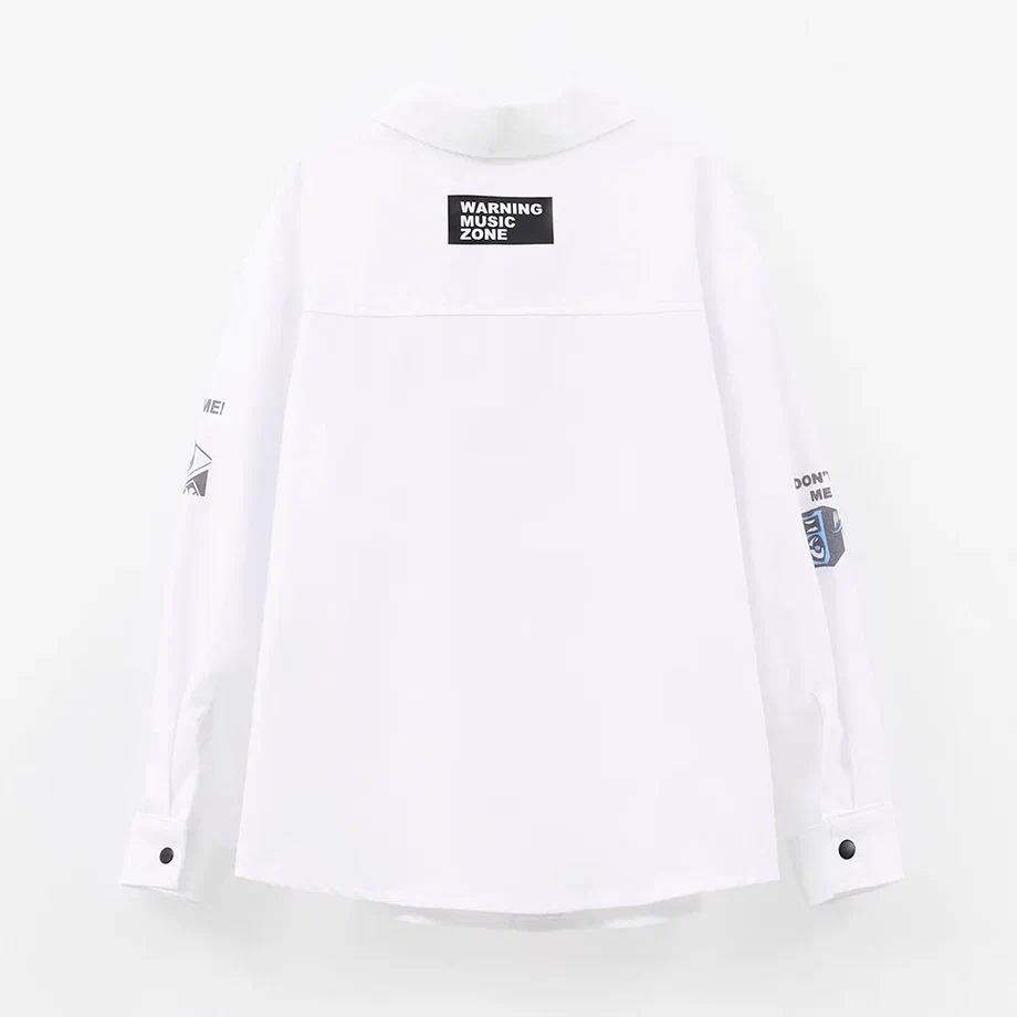 Белая рубашка для мальчика купить