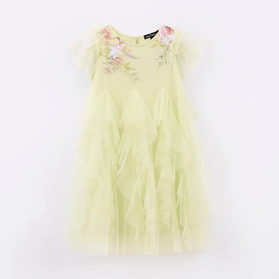 Яркое праздничное платье для девочки