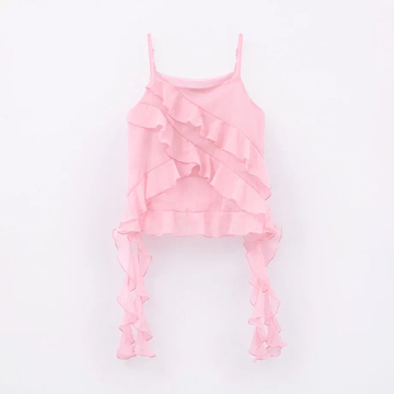 Розовая блузка в стиле бохо для девочки купить в Иваново