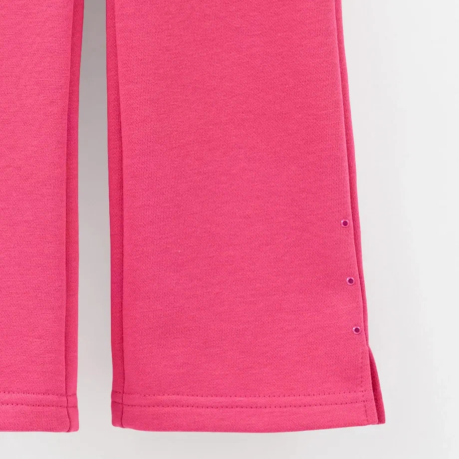 Брюки оттенка фуксия для девочки фото