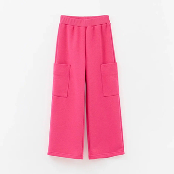 Брюки с карманами оттенка фуксия для девочки купить в Иваново