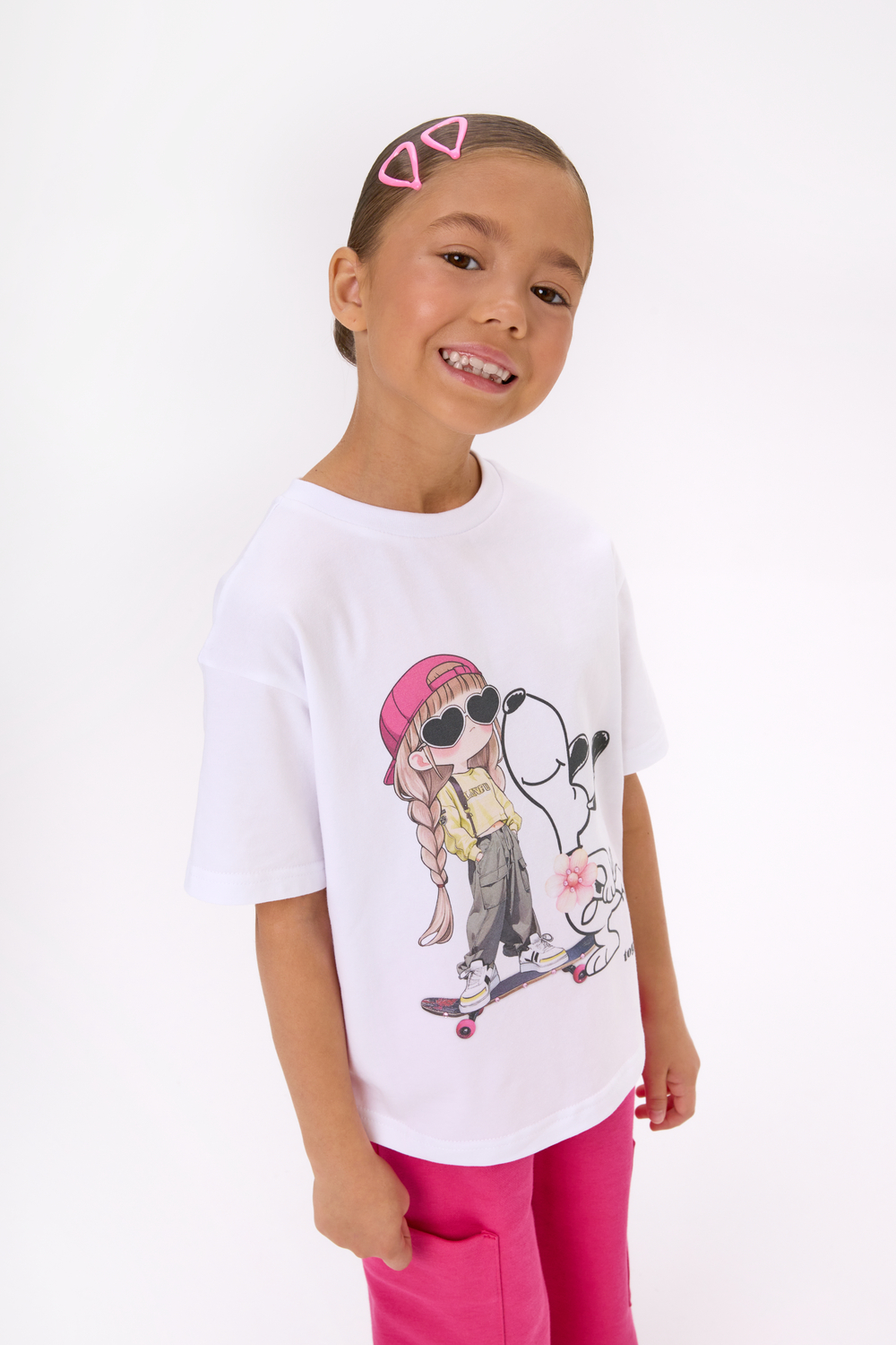 Дизайнерская футболка для девочки куить в Иваново