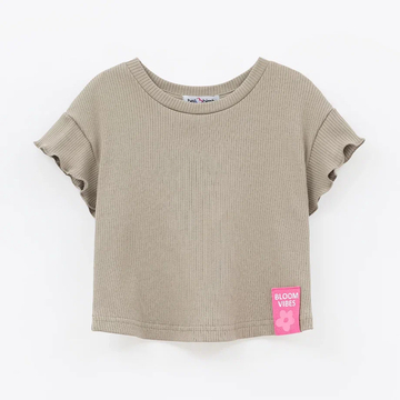 Оливковый топ для девочки купить в Иваново