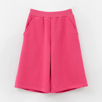 Яркие удлиненные шорты в оттенке фуксии для девочки купить в Иваново