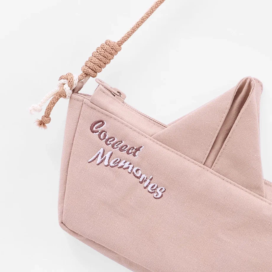 Льняная сумка для девочки фото