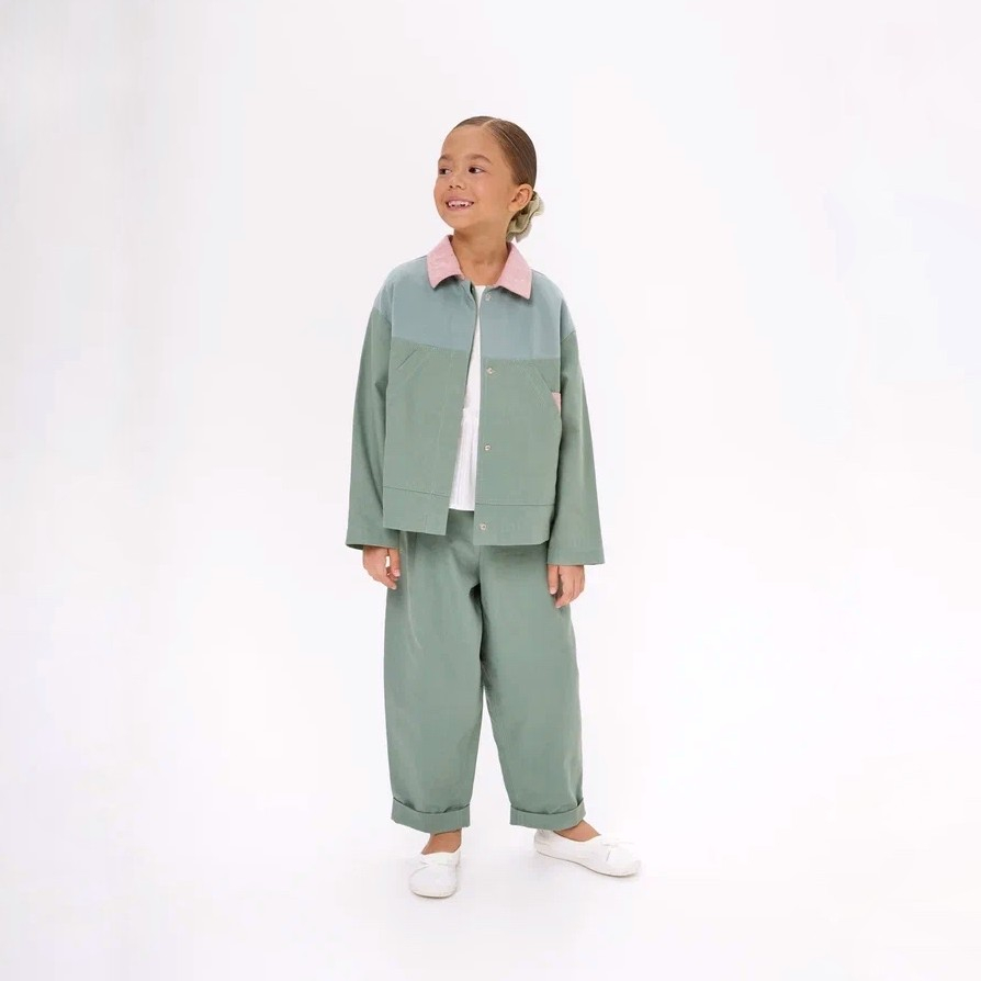 Мятные брюки для девочки куить в Иваново