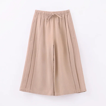 Льняные укороченные брюки для девочки купить в Иваново