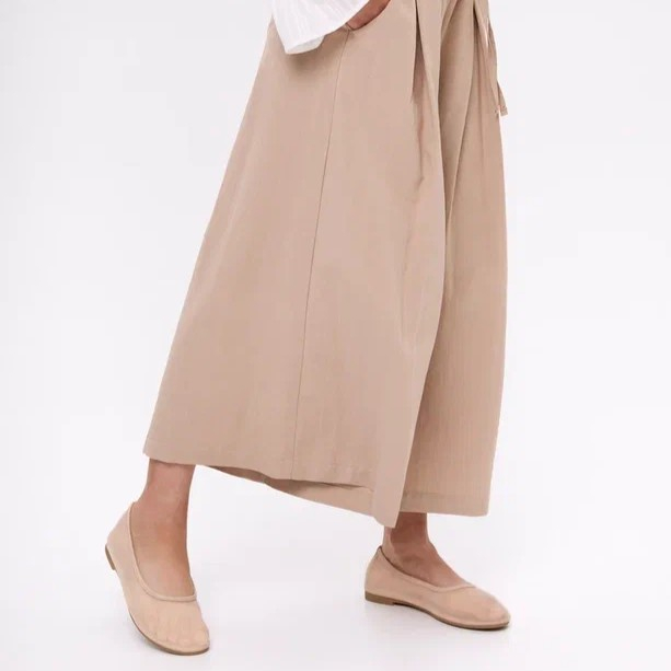 Льняные широкие брюки для девочки куить в Иваново