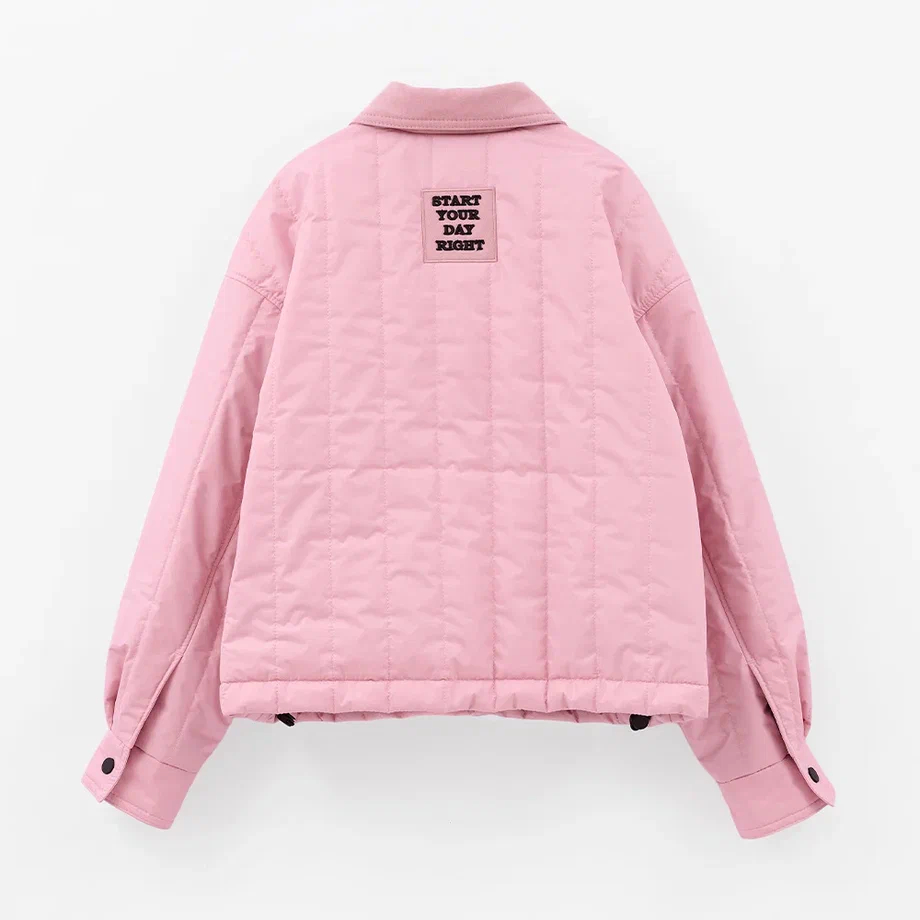 Стёганая куртка для девочки купить