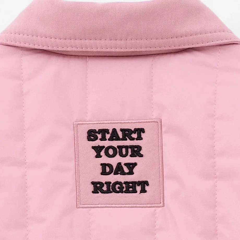 Стёганая куртка для девочки фото