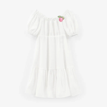 Молочное платье для девочки купить в Иваново