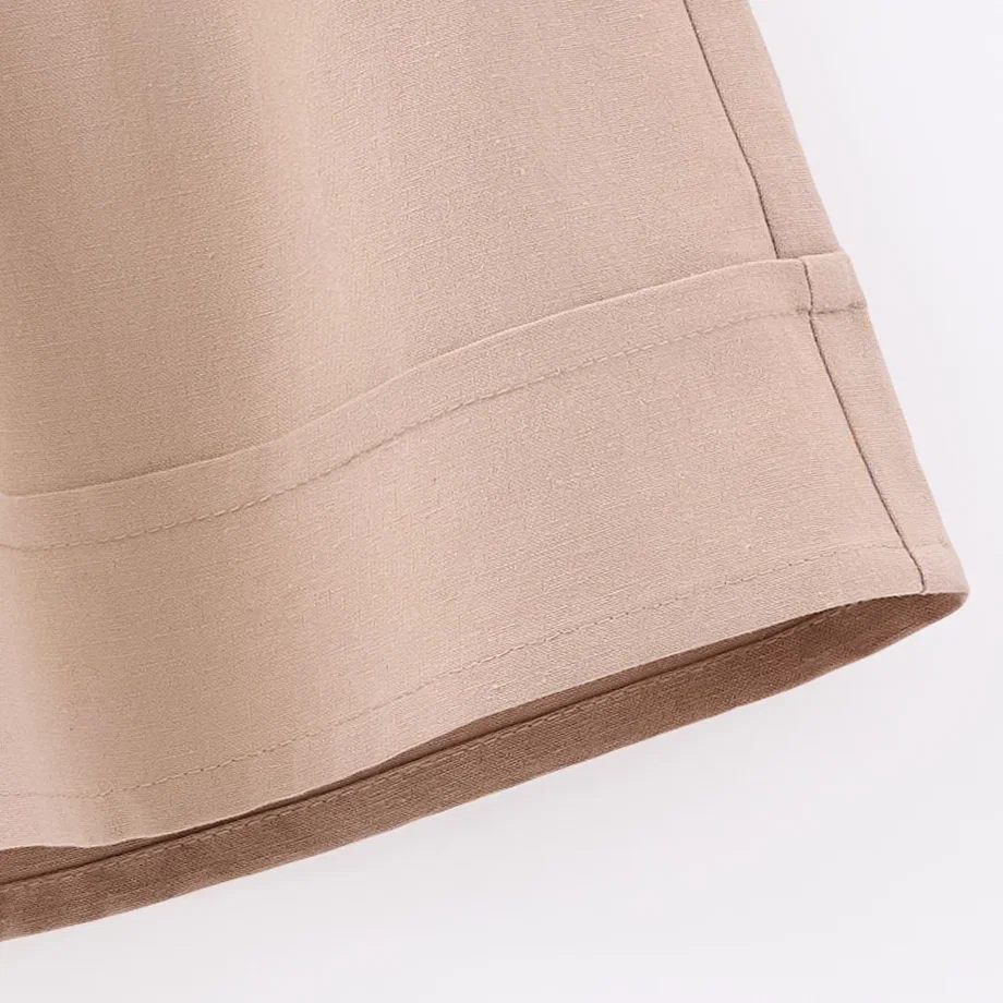 Льняные шорты для девочки фото