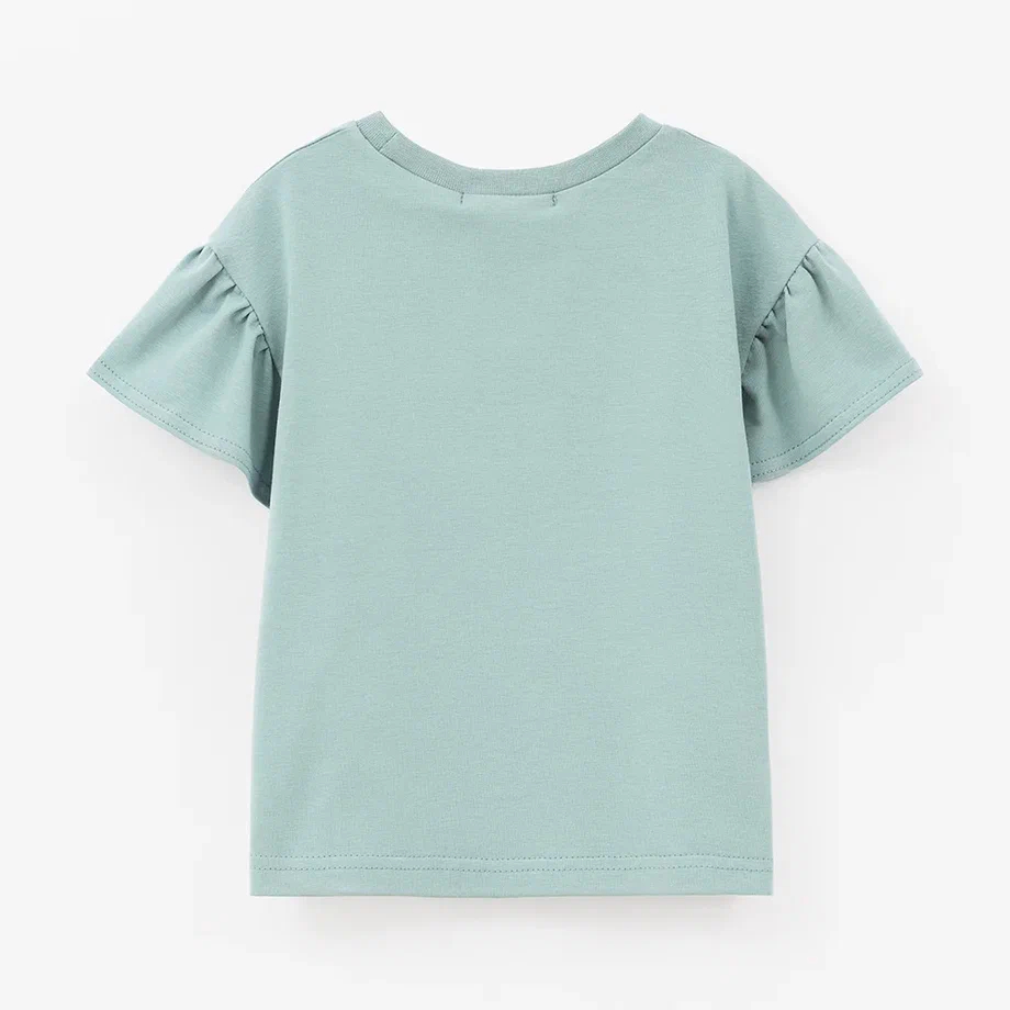 Мятная футболка для девочки купить