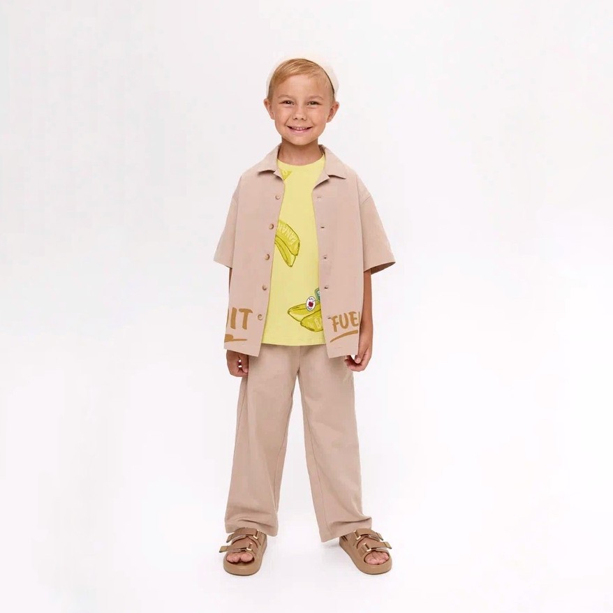 Бежевые брюки для мальчика куить в Иваново