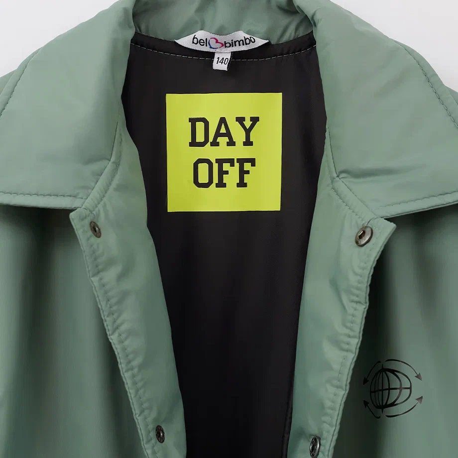 Мятная весенняя куртка фото