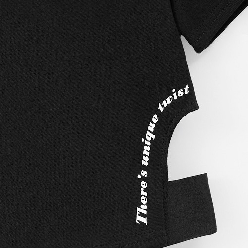 Черный топ для девочки купить