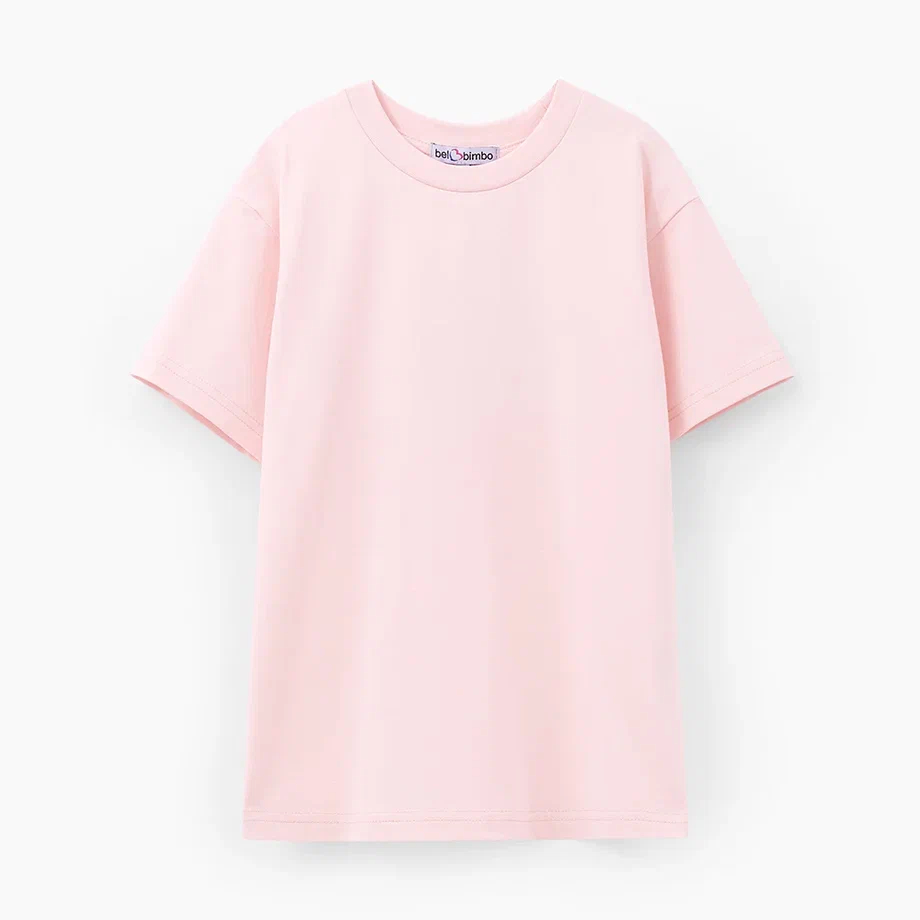 Светло-розовая футболка для девочки