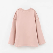 Пепельно-розовый джемпер для семейных образов